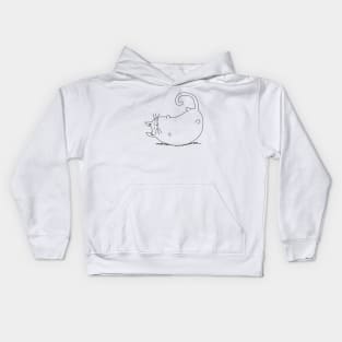 Sleeping Cat Kids Hoodie